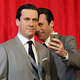 Illustration for article titled Jon Hamm Hamms It Up With Waxen Don Draper